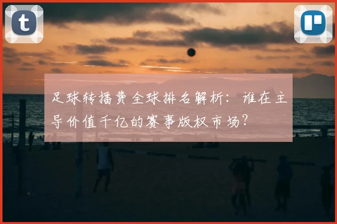 足球转播费全球排名解析：谁在主导价值千亿的赛事版权市场？