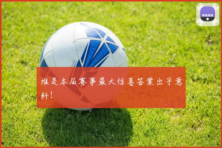 谁是本届赛事最大惊喜答案出乎意料!
